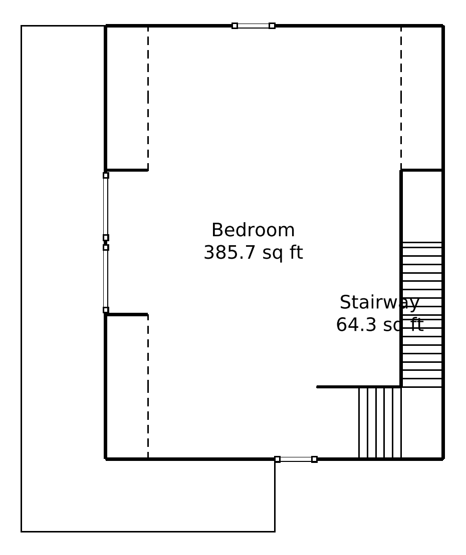 Lofted Floor