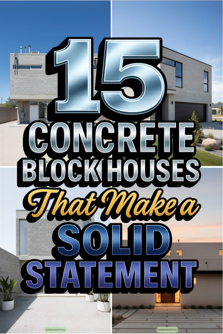 15 Concrete Block Houses That Make a Solid Statement