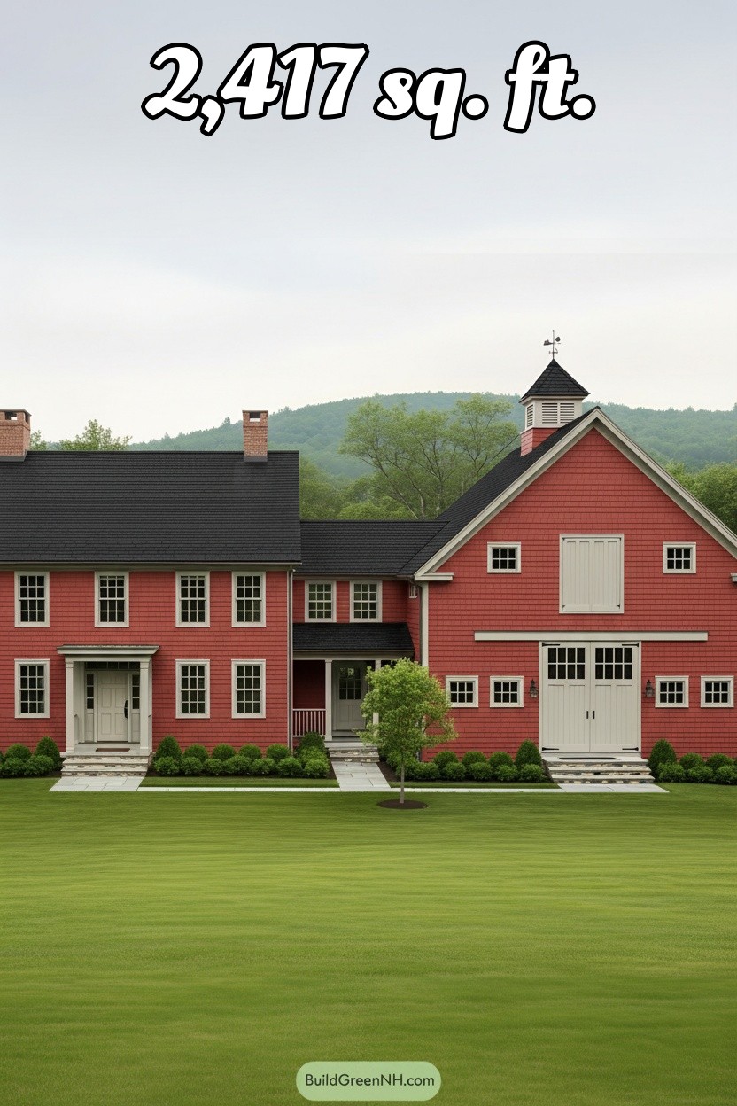change house siding to red shiplap with black roof