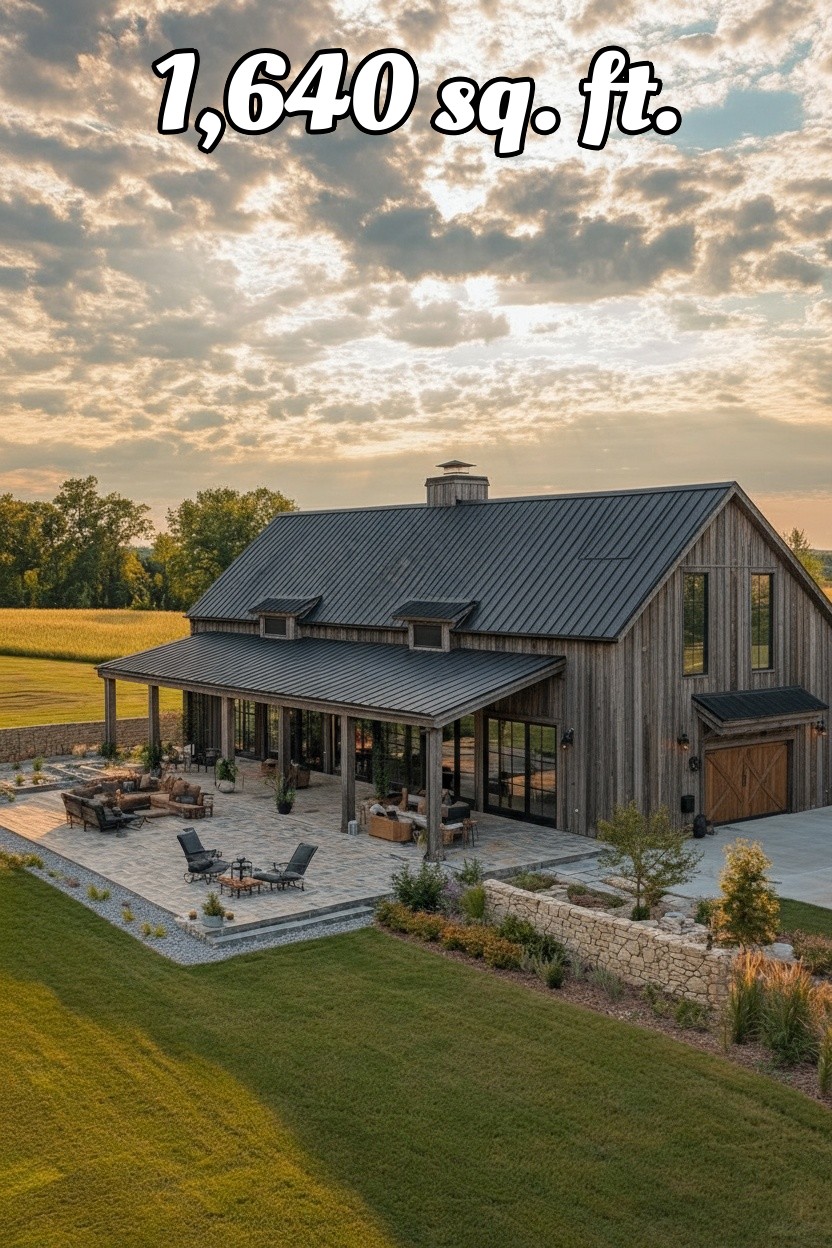 change house color to rustic grey wood