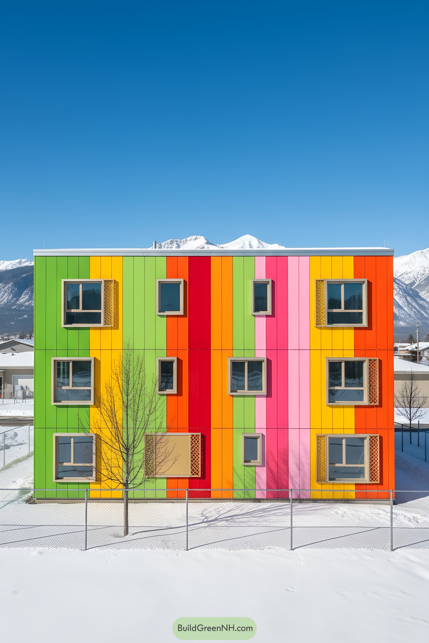 26 Colorful Modern House Facades That Turn Heads
