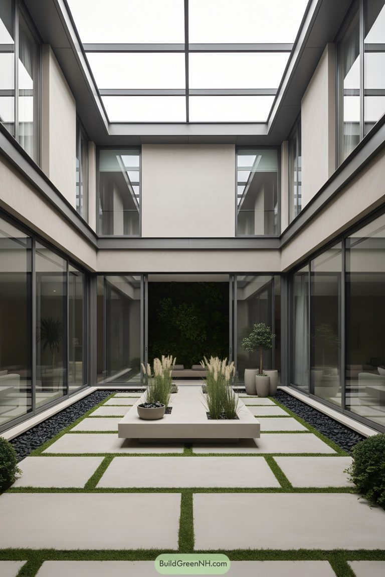 Courtyard In Building 25 Indoor Courtyards to Transform Your Home Oasis