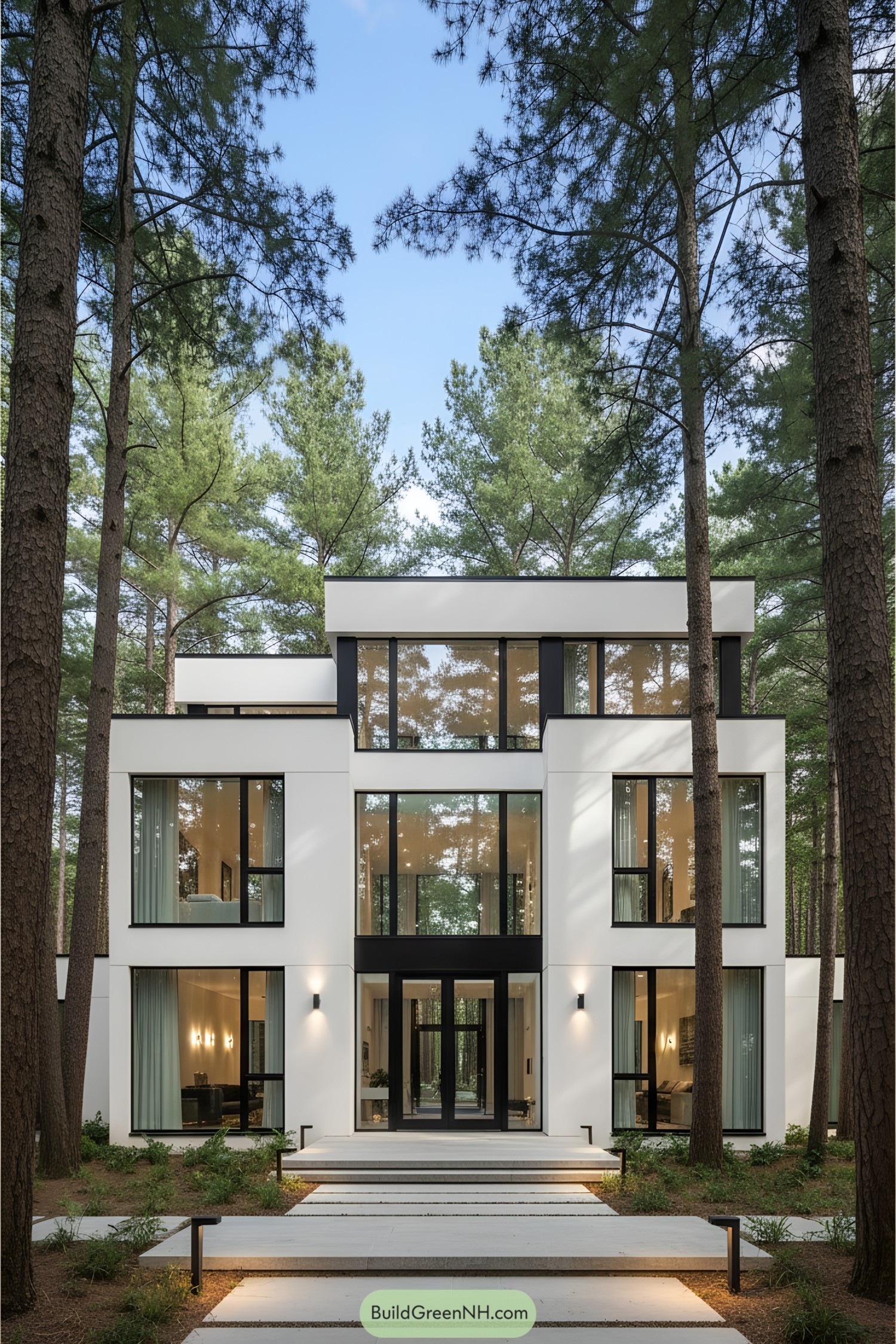 24 Stunning Modern Houses That Melt into the Green