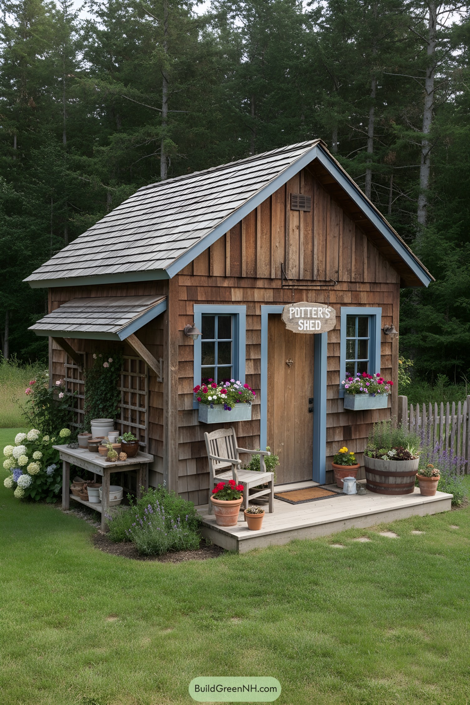 22 Rustic Sheds for Your Backyard Charm