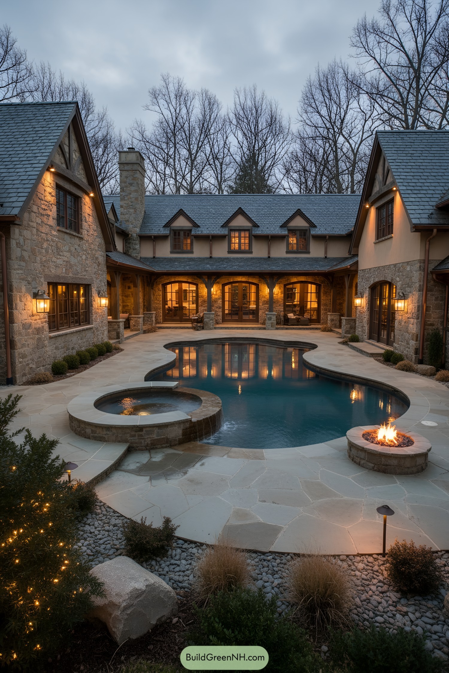 27 U-Shaped Houses With Pools in the Middle