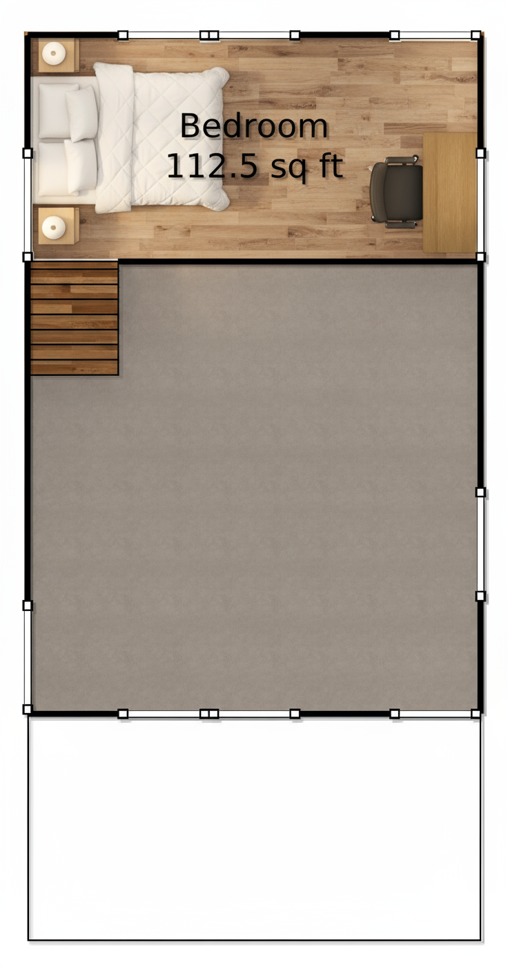 Lofted Floor
