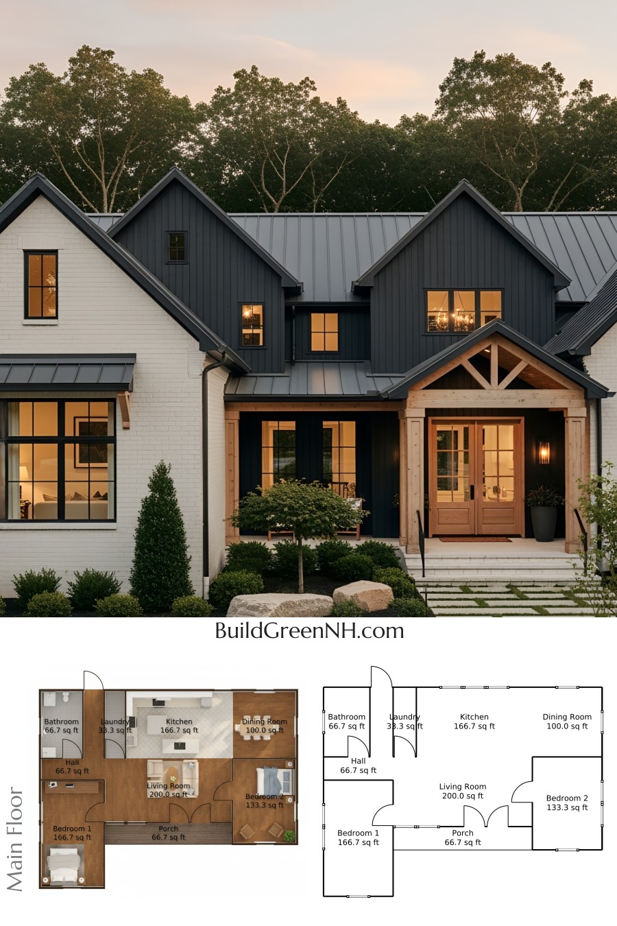 Gabled Beauty by Sunset Floor Plan