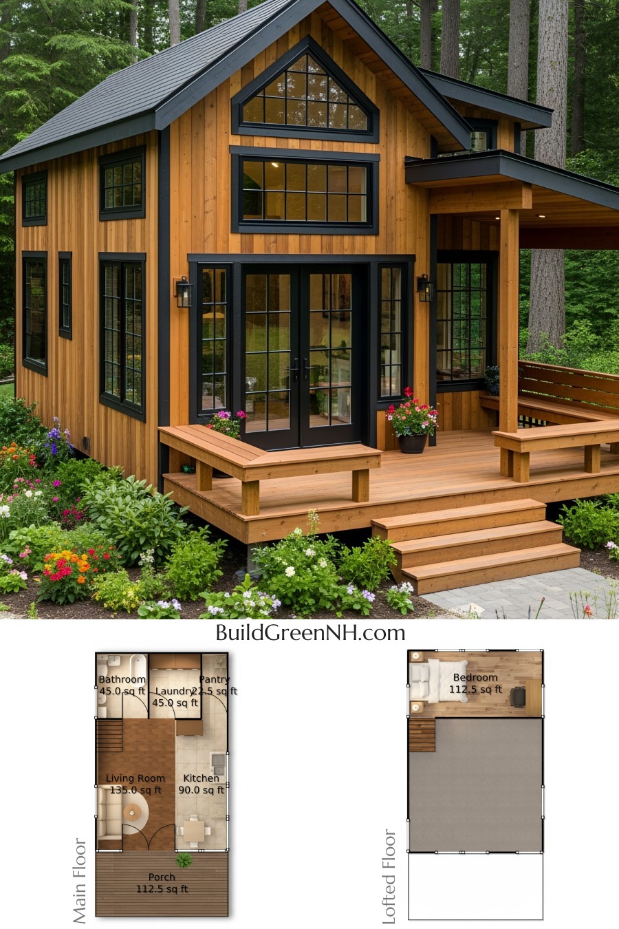 Tiny House Floor Plans: Nature’s Little Nest