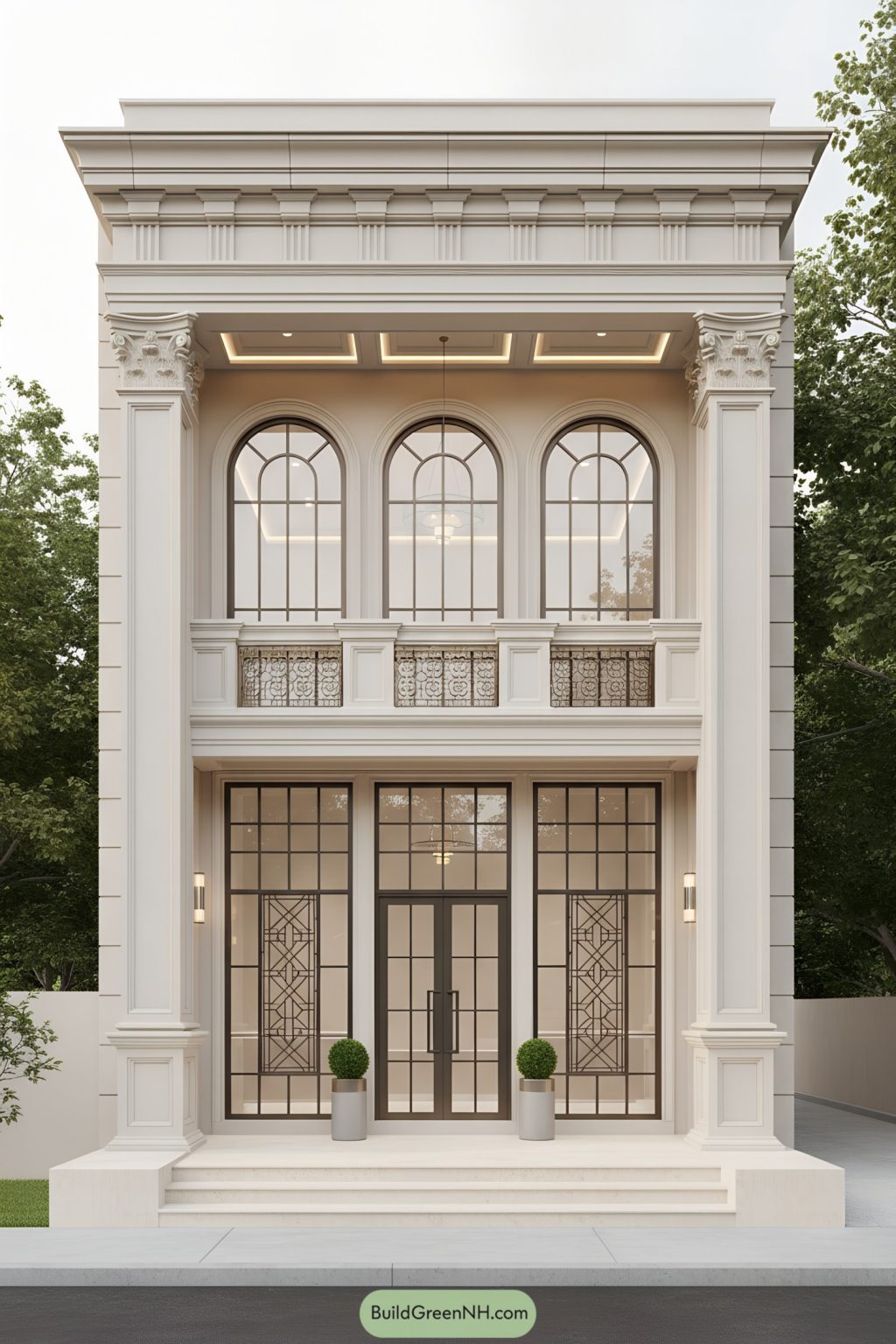 26 Classical House Elevation Designs with Timeless Architectural Detailing