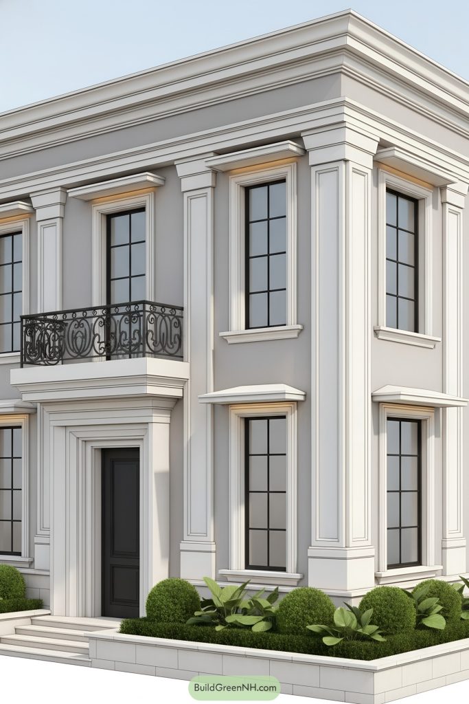 26 Classical House Elevation Designs with Timeless Architectural Detailing
