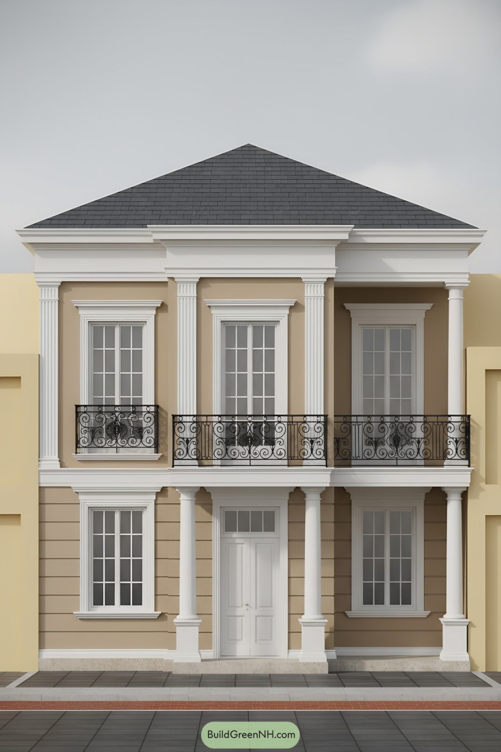 26 Classical House Elevation Designs with Timeless Architectural Detailing