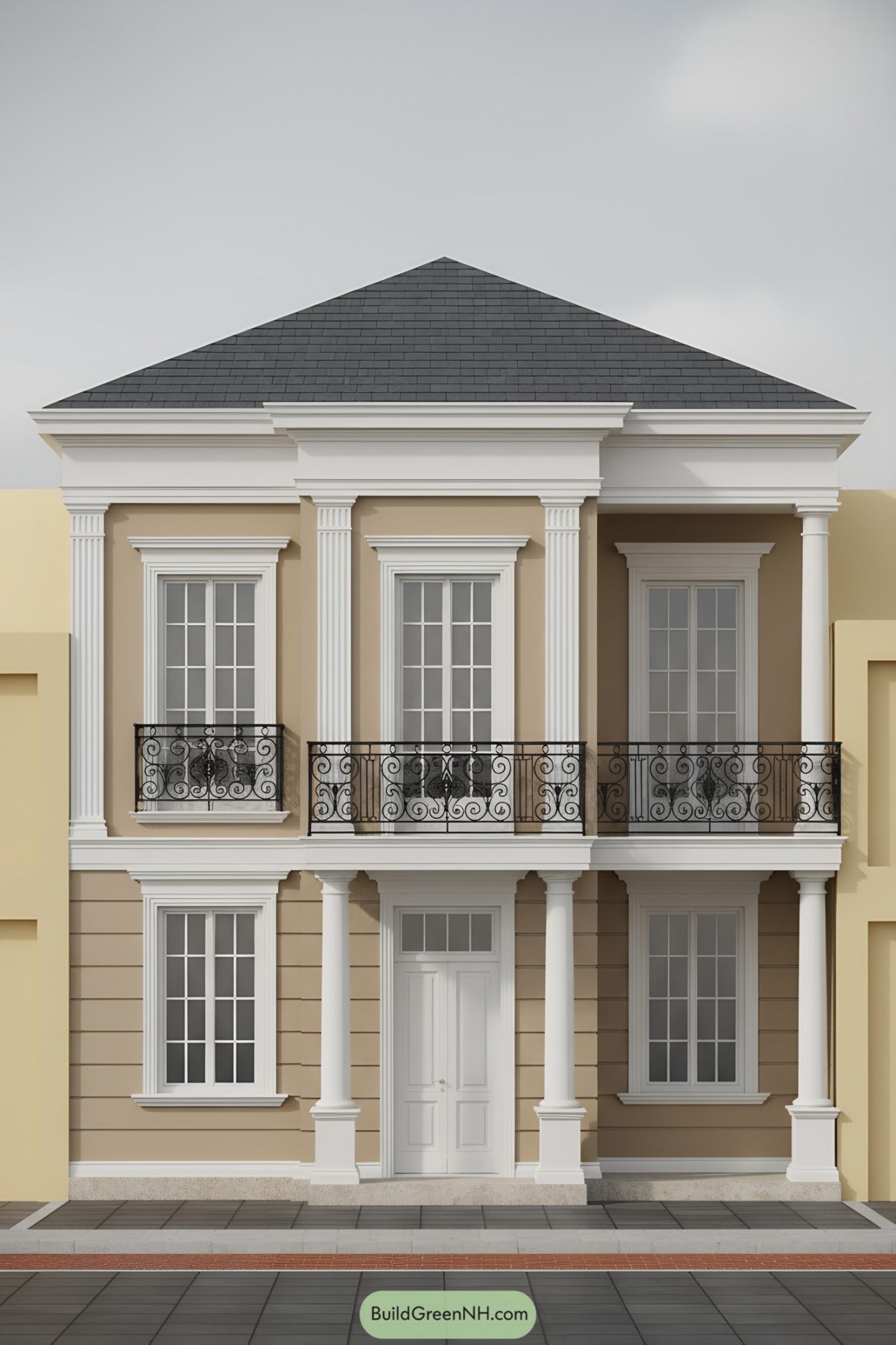 26 Classical House Elevation Designs with Timeless Architectural Detailing