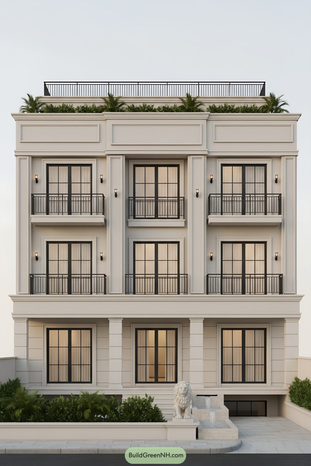 26 Classical House Elevation Designs with Timeless Architectural Detailing