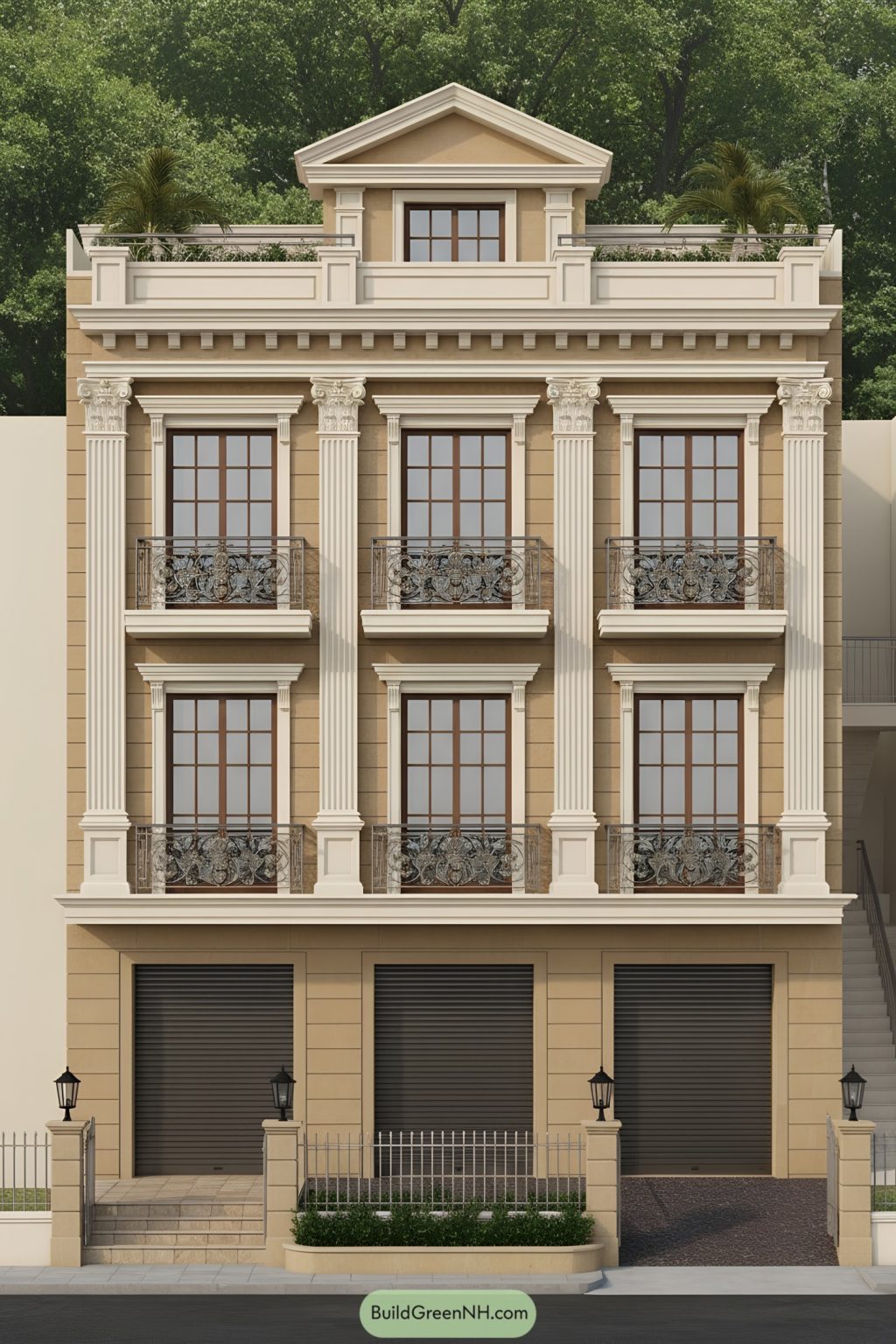26 Classical House Elevation Designs with Timeless Architectural Detailing