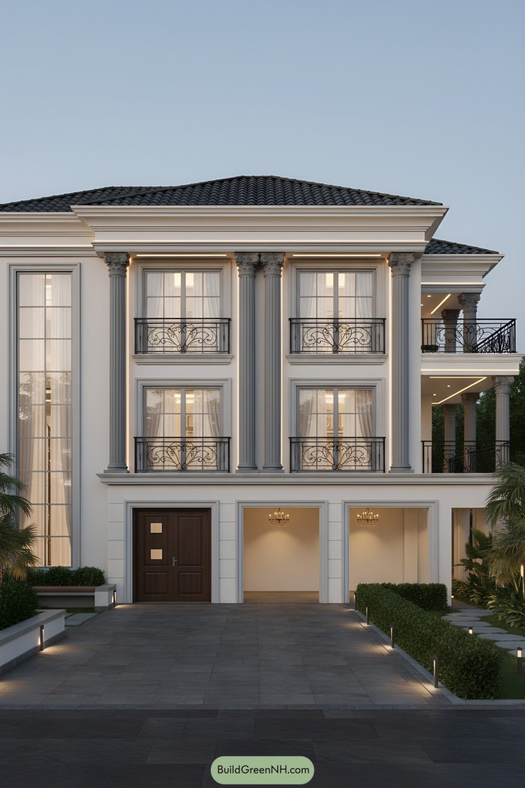 26 Classical House Elevation Designs with Timeless Architectural Detailing