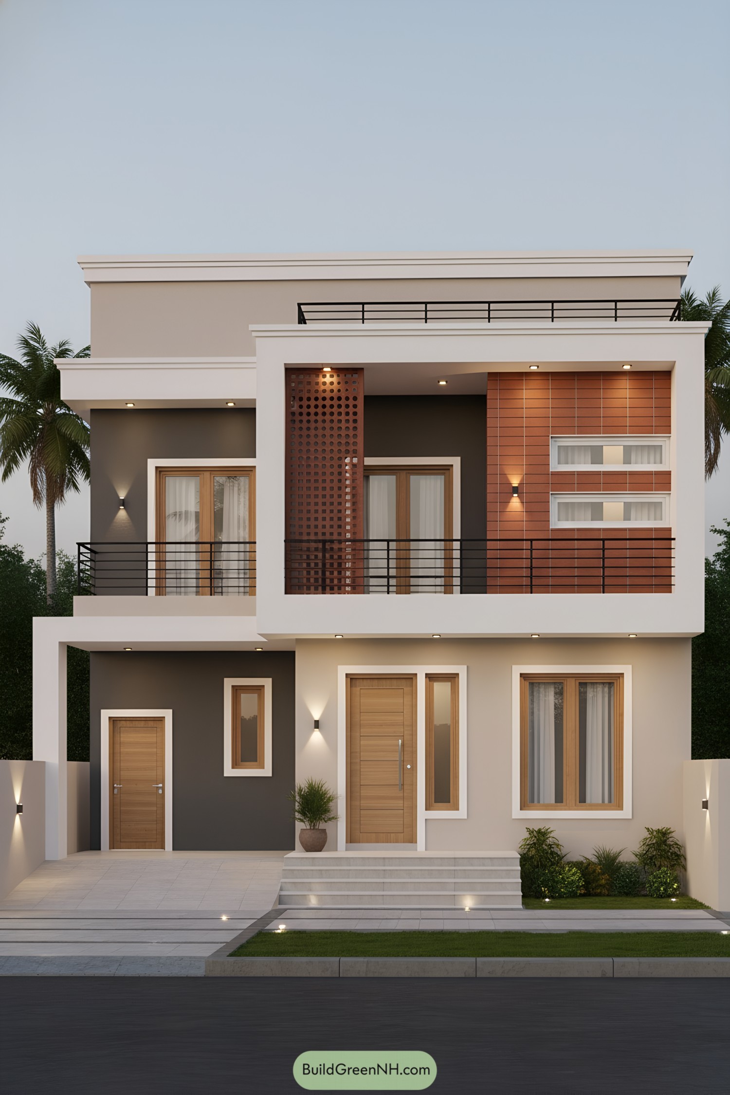 25 Simple Modern House Elevations That Prove Less Is Beautiful