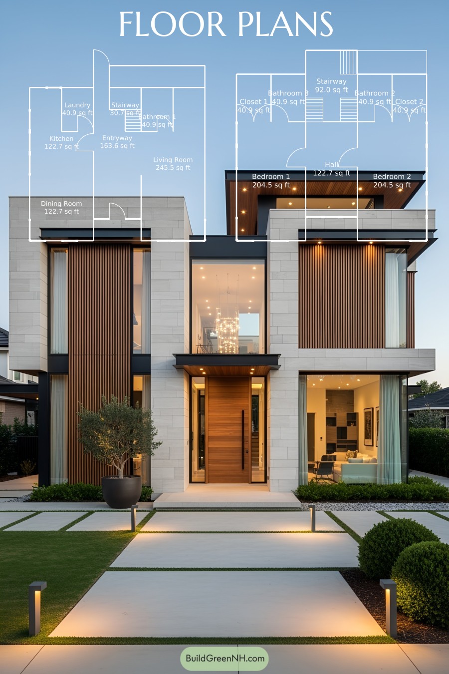 Modern Villa Floor Plans: Stairway to Architectural Heaven