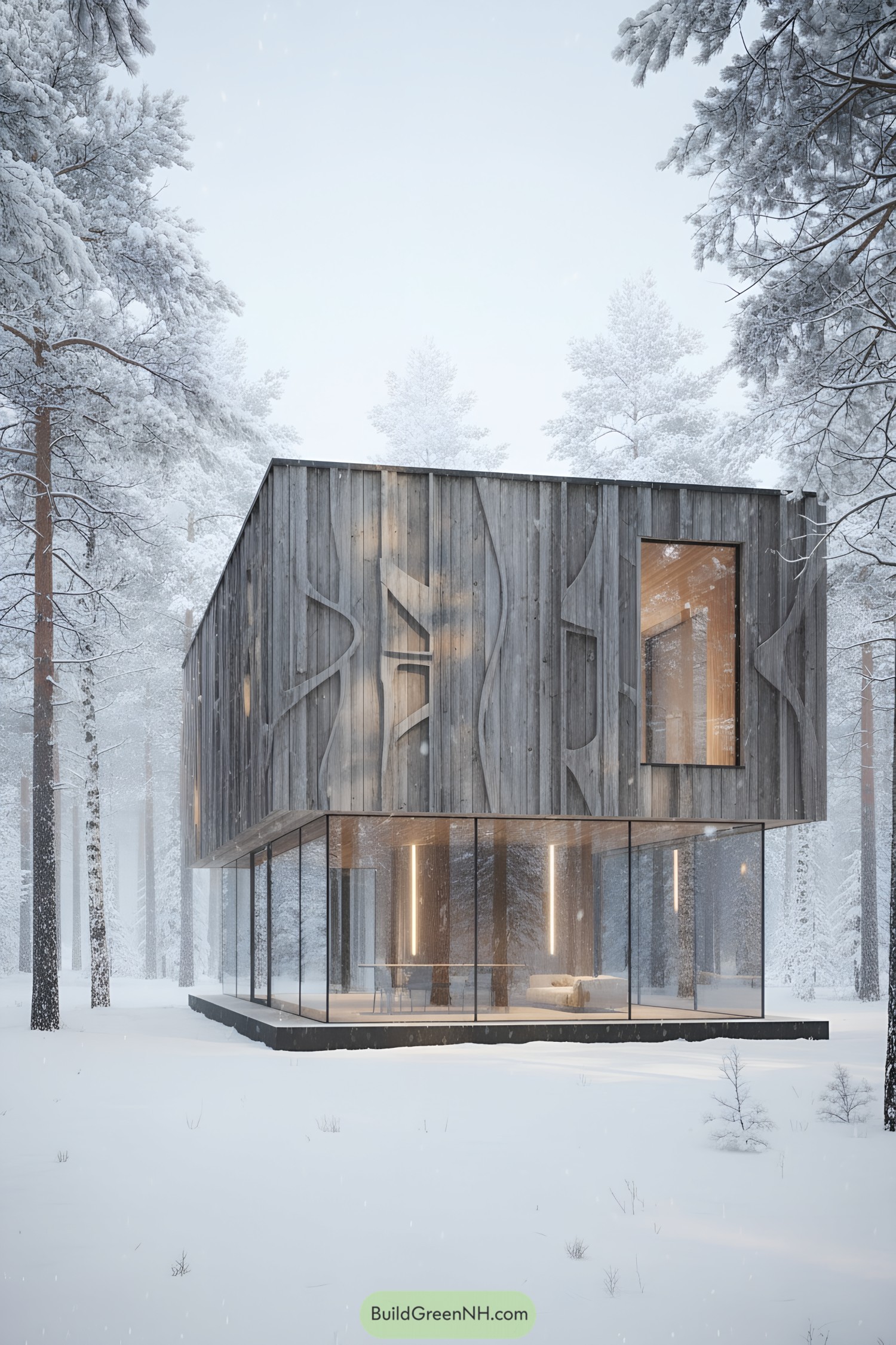 26 Modern Forest Houses Inspired by Nordic Winter Elegance