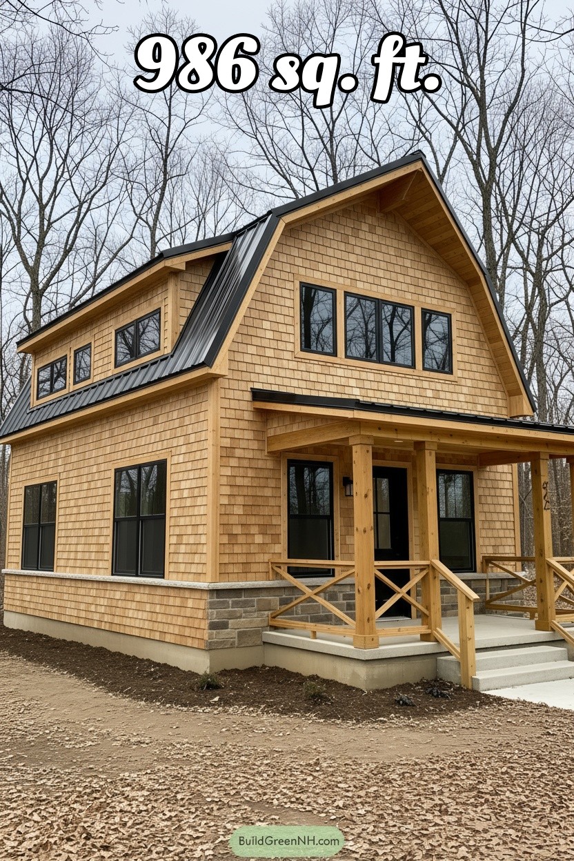 change house siding to natural wood shingle