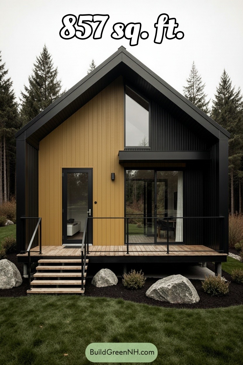 change house siding to yellow and black