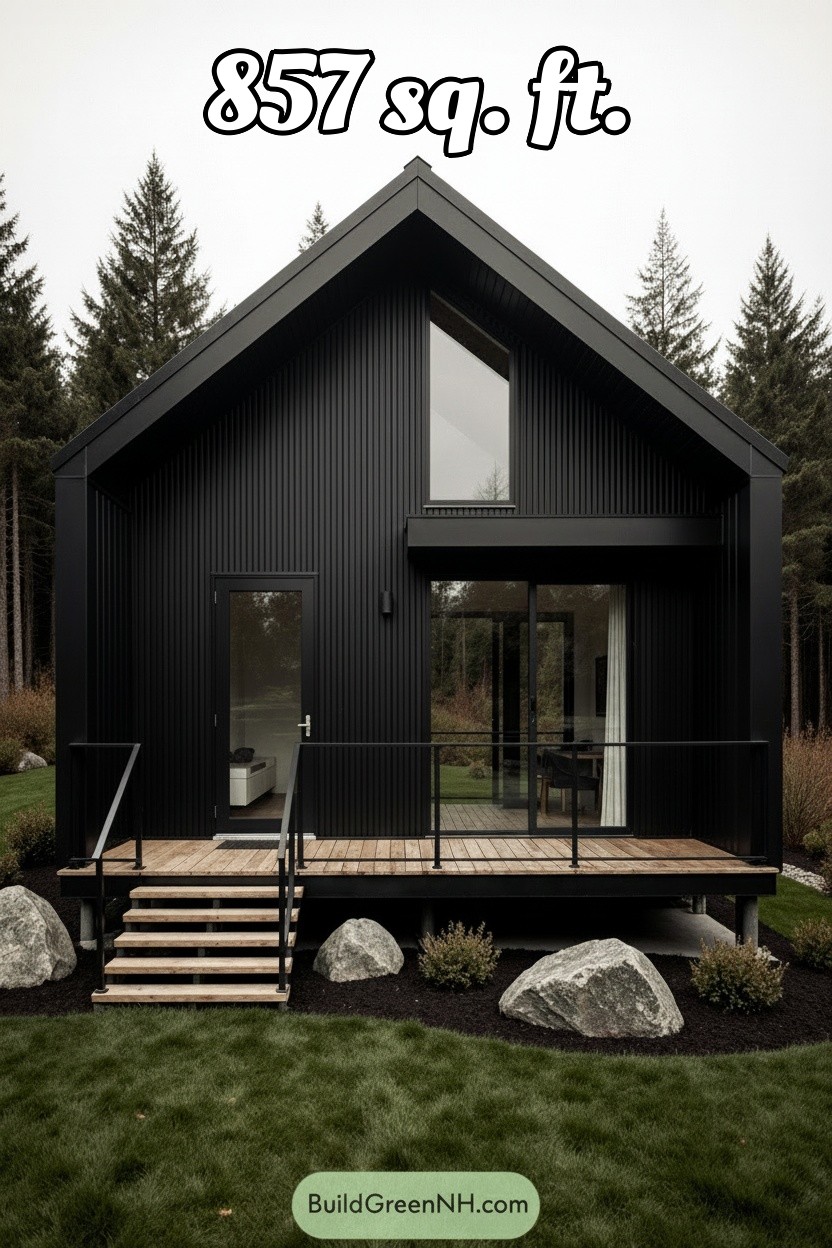 change house siding to all black