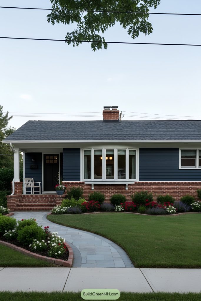 Blazing Blue Ranch 25 Blue Ranch Houses That Prove Color Can Be Timeless