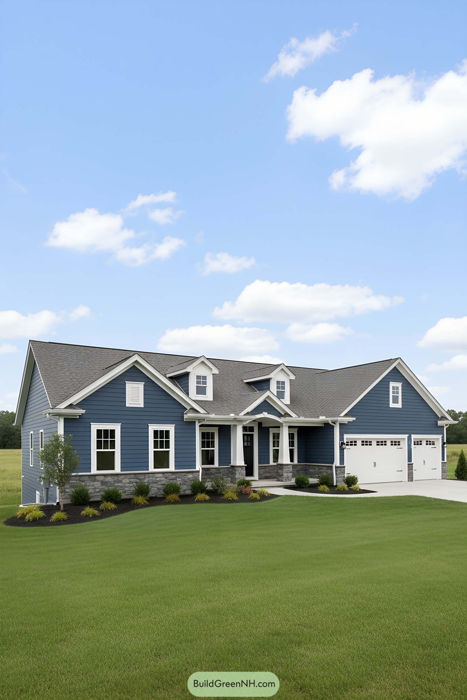 25 Blue Ranch Houses That Prove Color Can Be Timeless