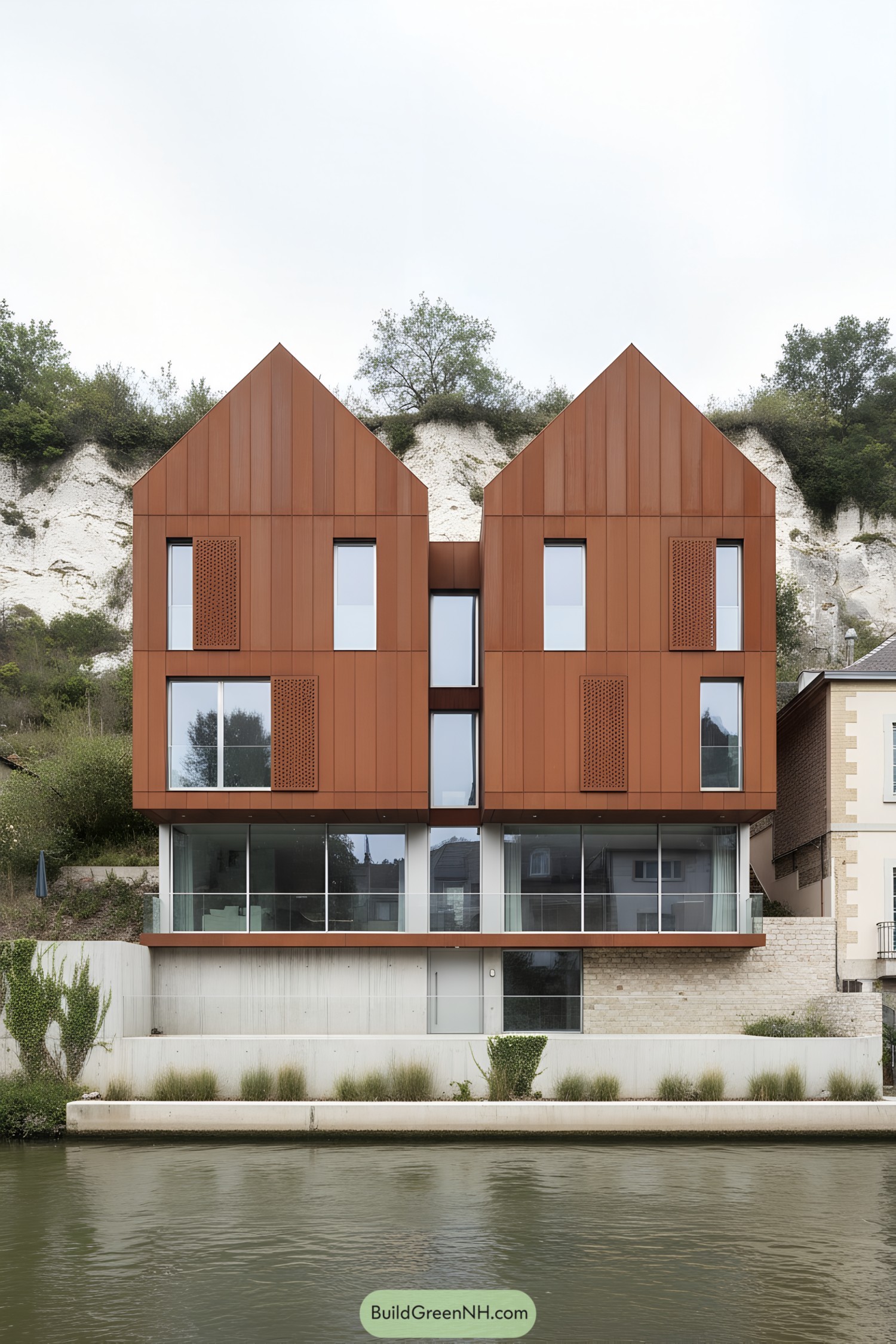 26 Corten Steel Cladding Houses That Turn Patina into Design Art
