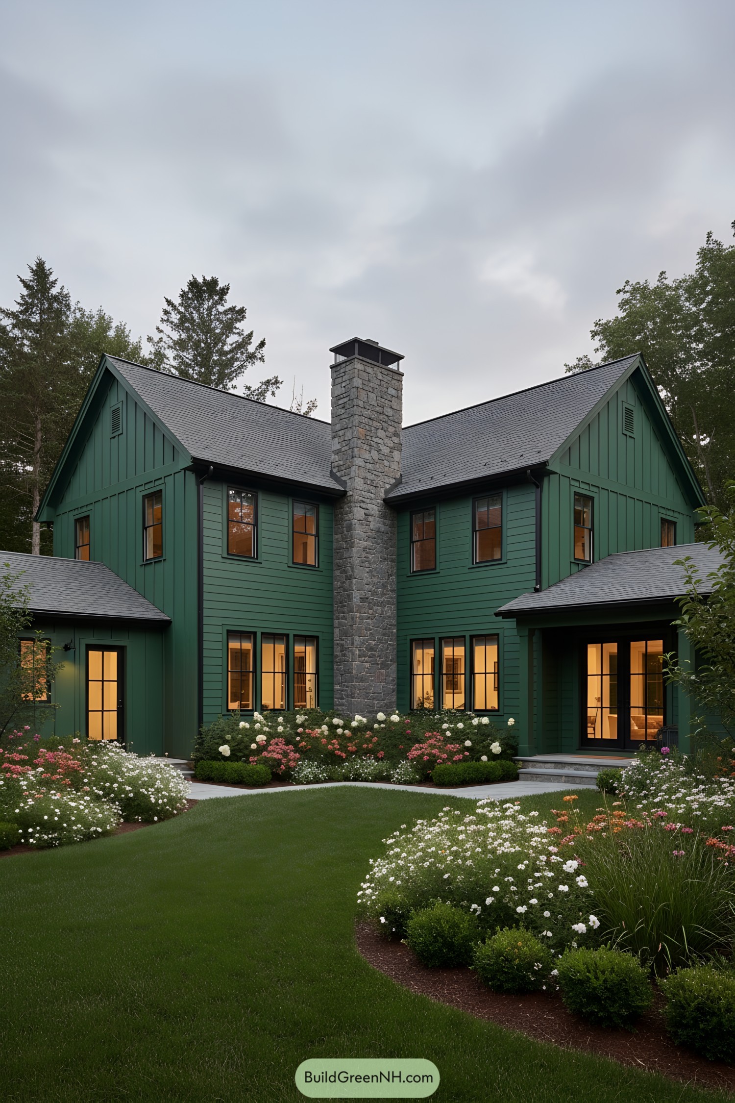 27 Forest Green Houses That Blend Seamlessly with Nature