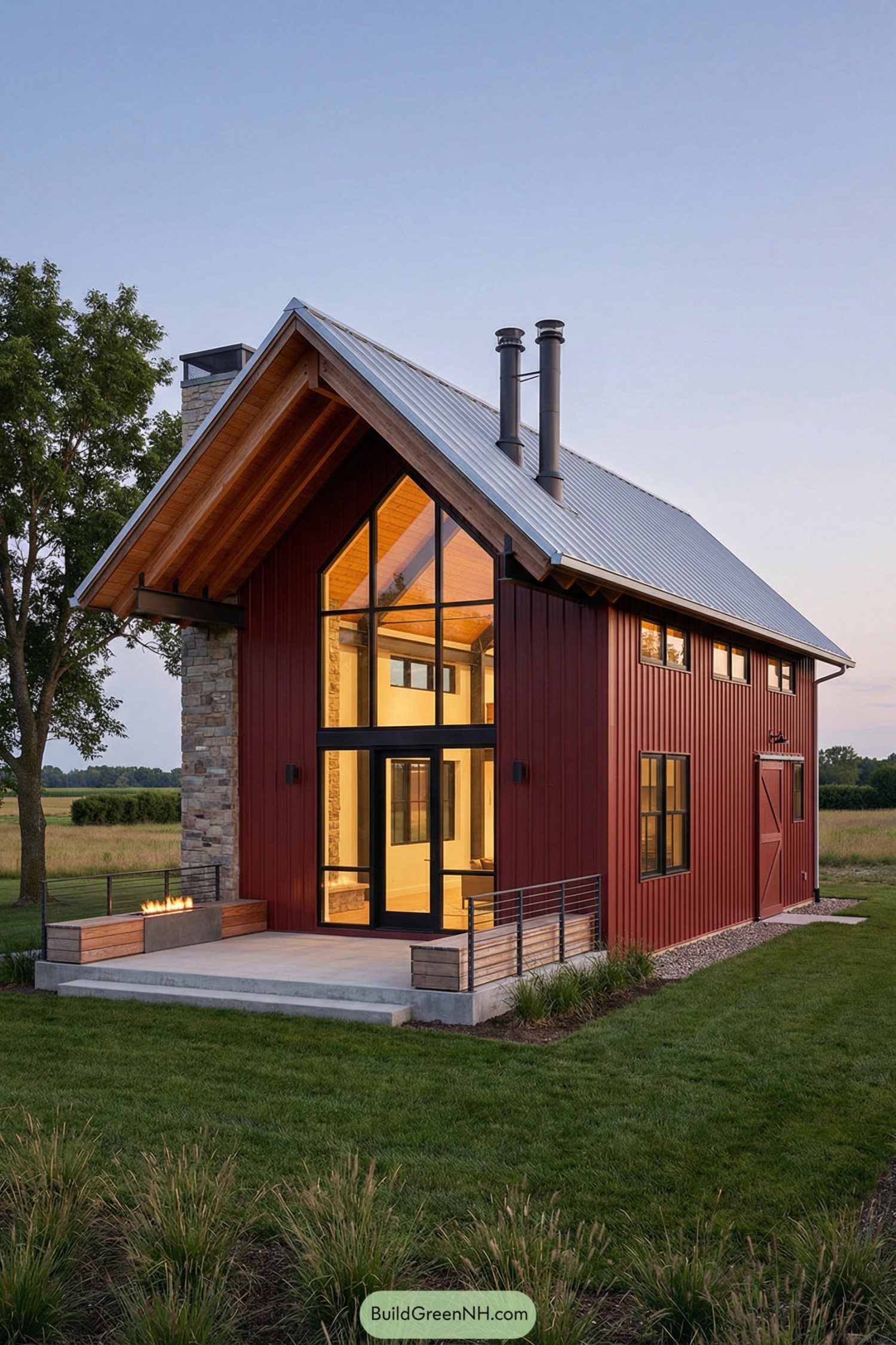 27 Metal Pole Barn Houses Taking Rustic Roots to Modern Design
