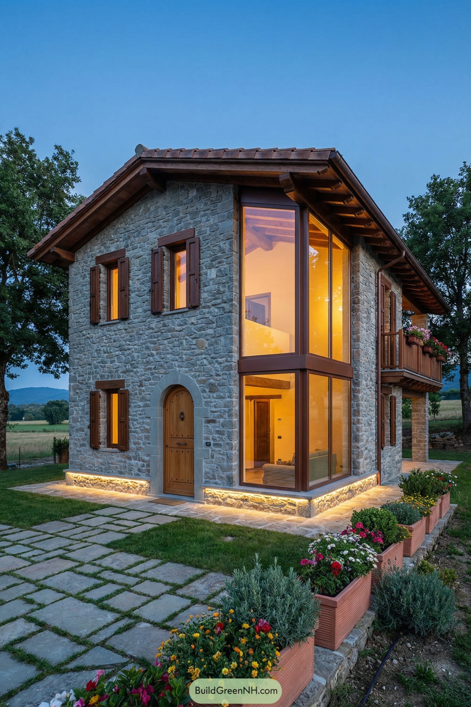 27 Modern Stone Cottages for Stylish Country Living