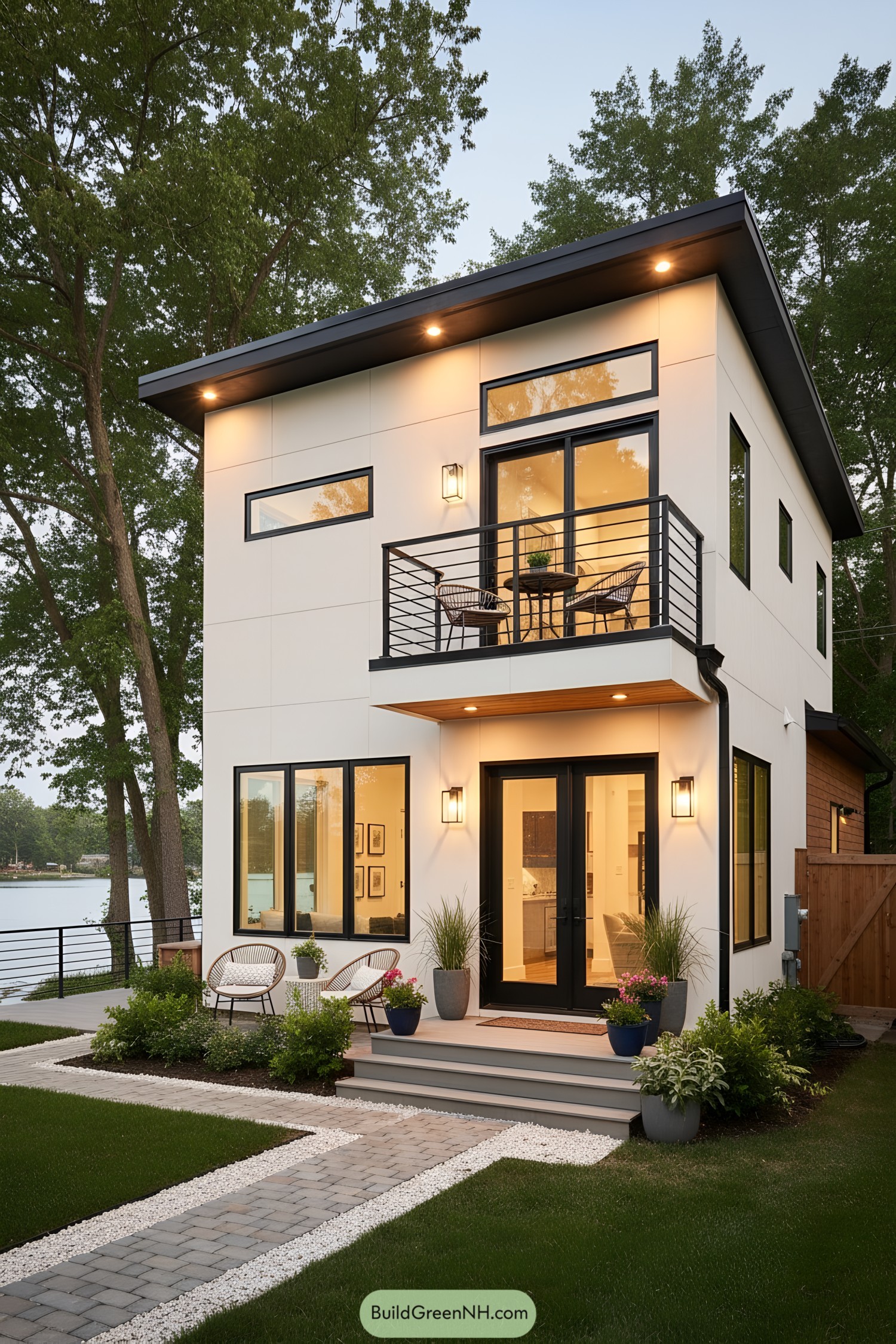 27 Modern Tiny 2-Story Houses With Beautiful Use of Vertical Space