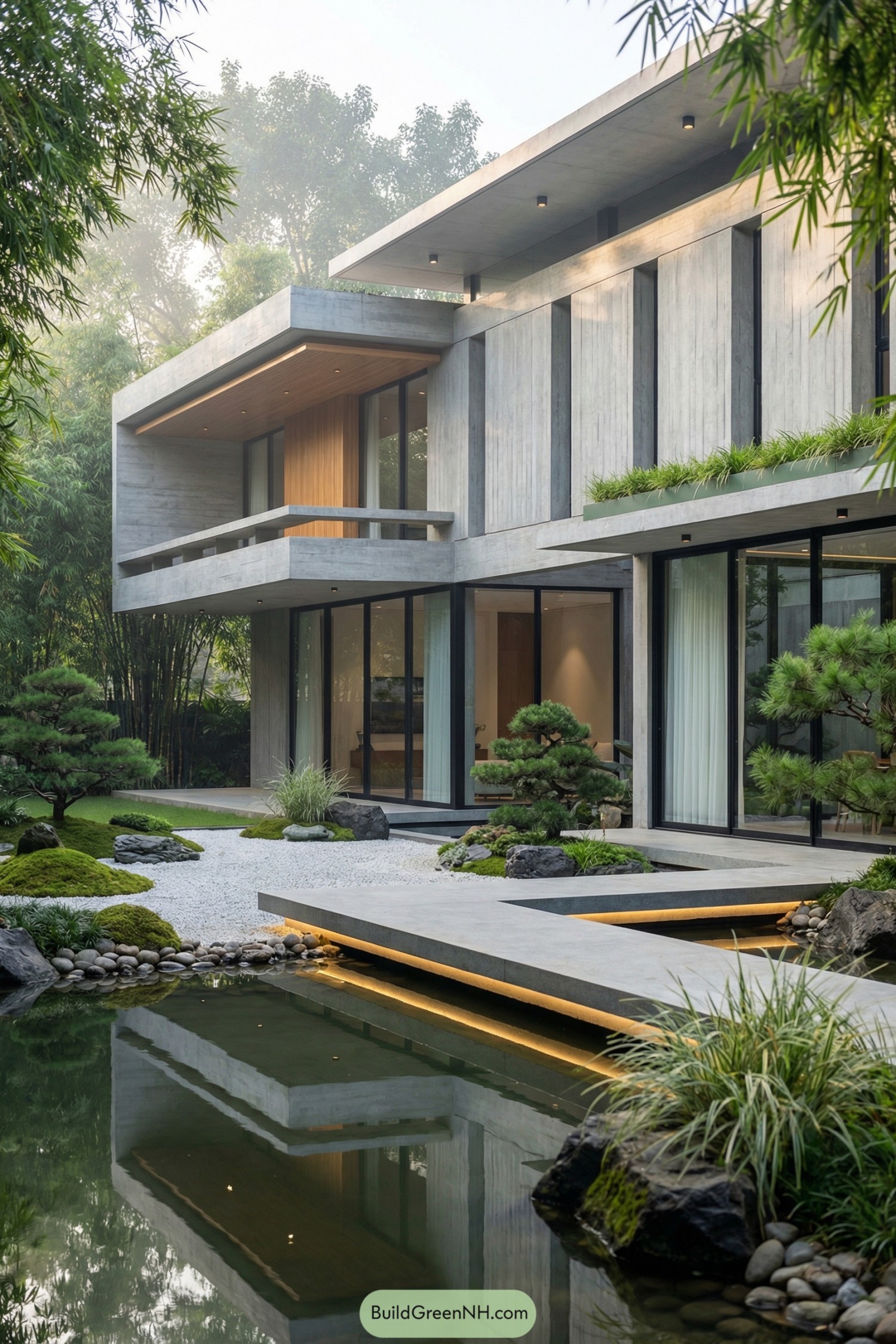 23 Modern Zen Concrete Houses Designed to Feel Grounded and Serene