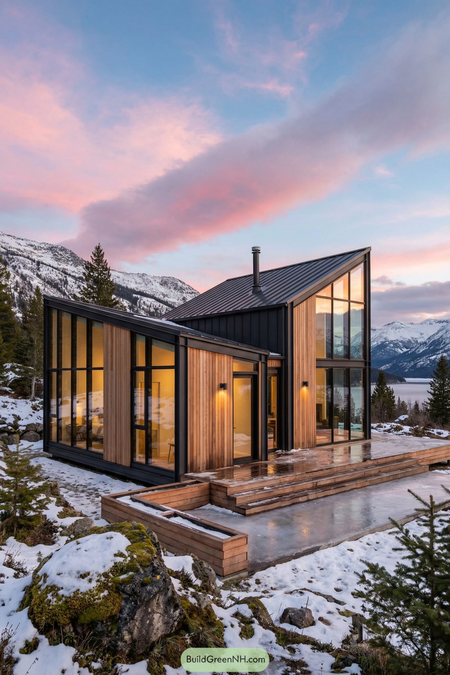 24 Mountain Glass Cabins for Amazing Scenic Getaways