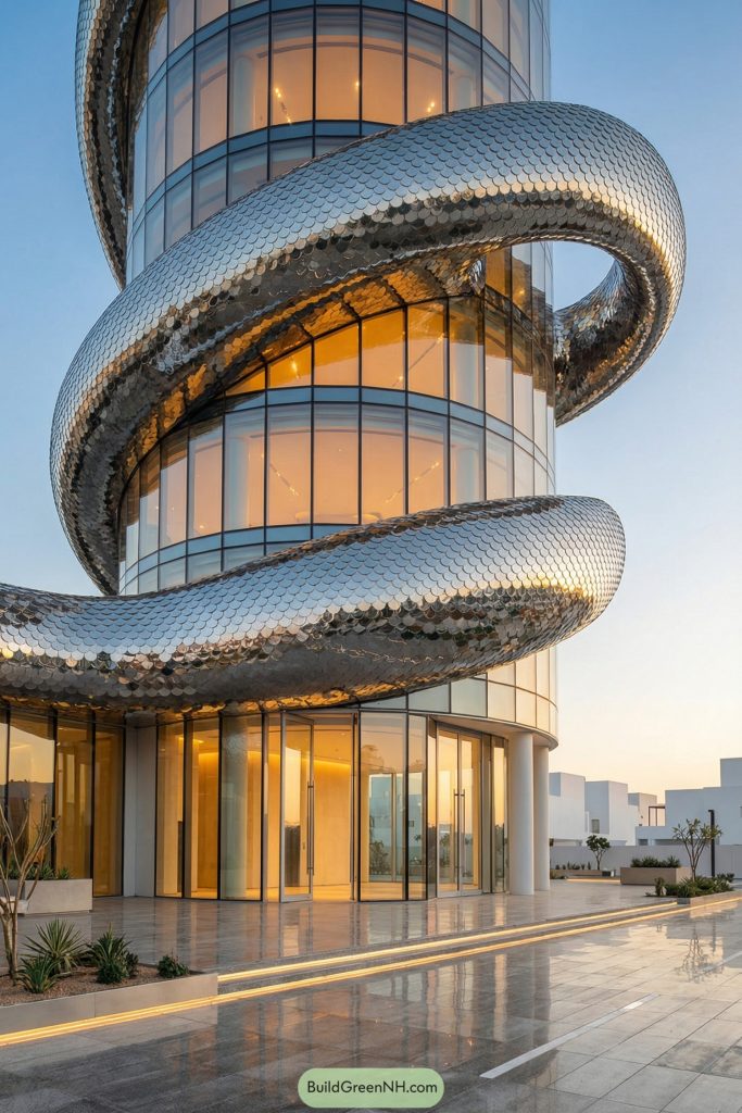 25 Futuristic High Tech Architecture Designs Shaping Tomorrow