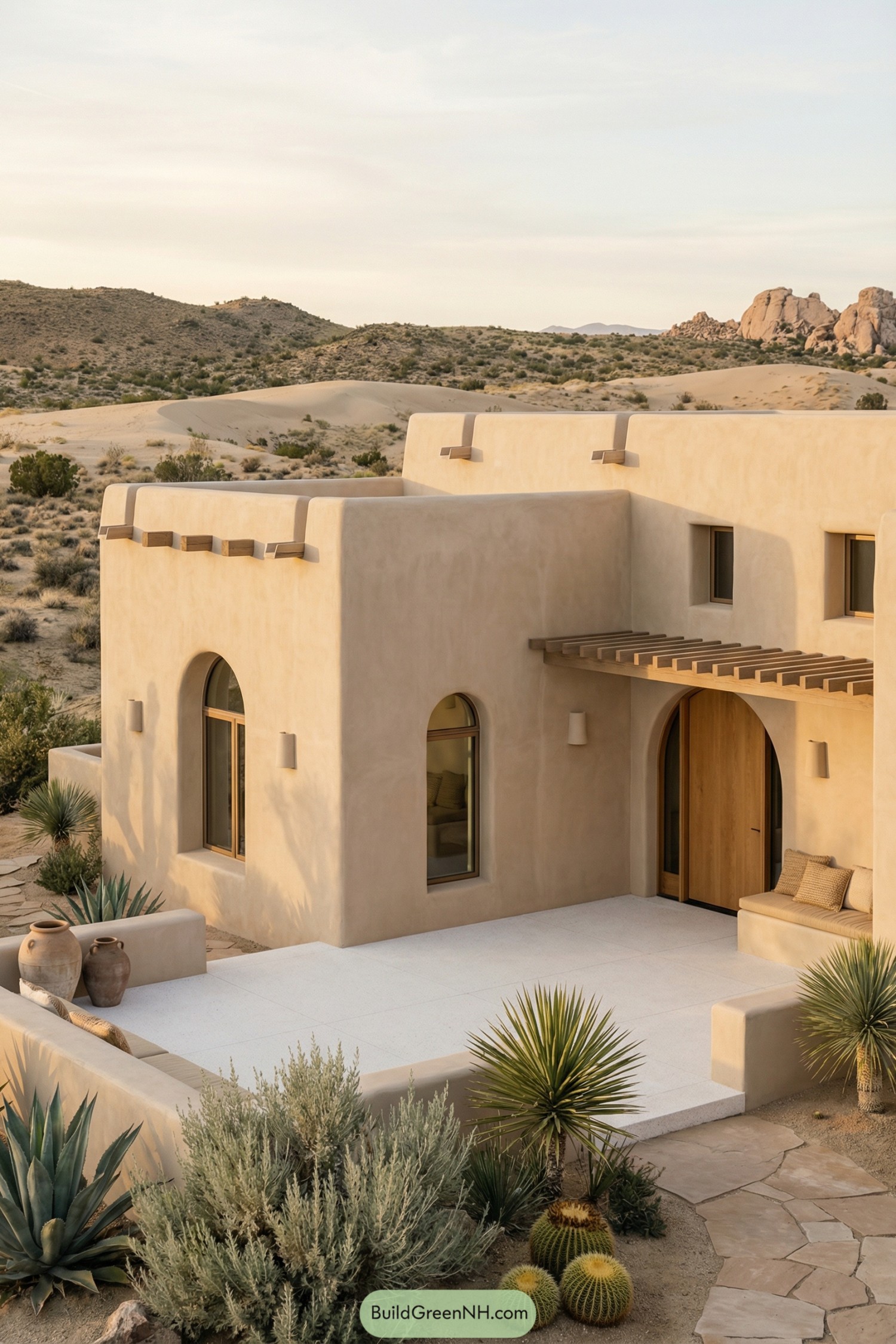 26 Hot Adobe House Designs for Desert Living Inspo