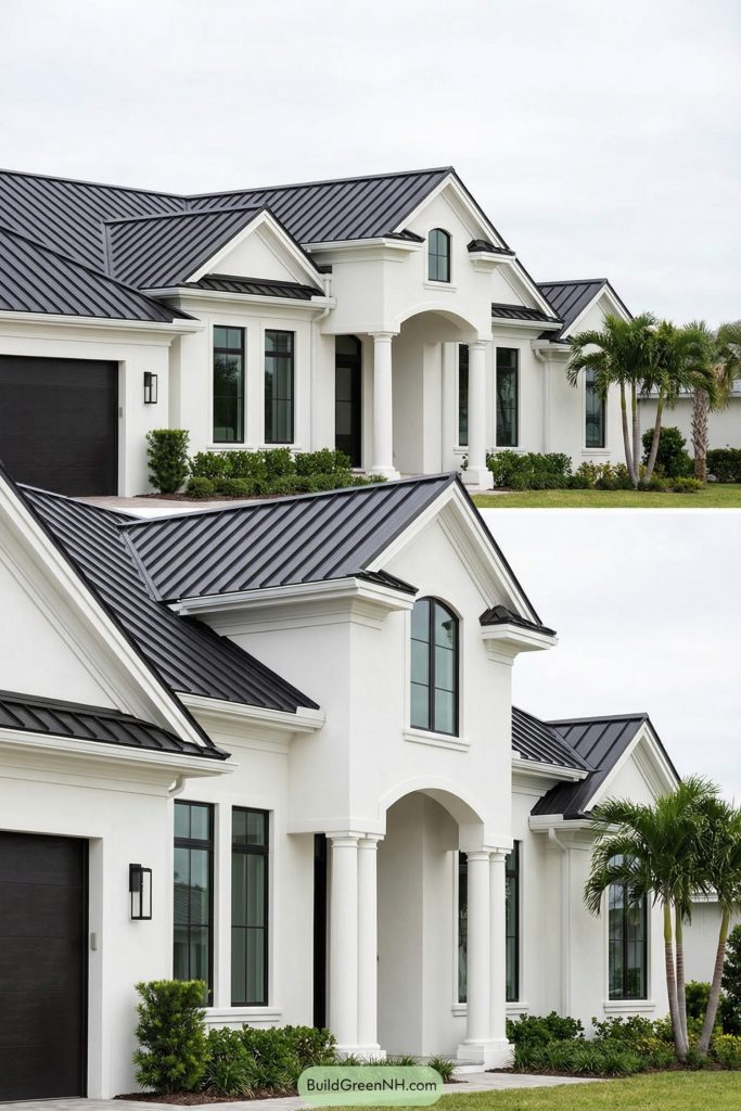 21 Modern Houses with Black Metal Roofs and Striking Curb Appeal