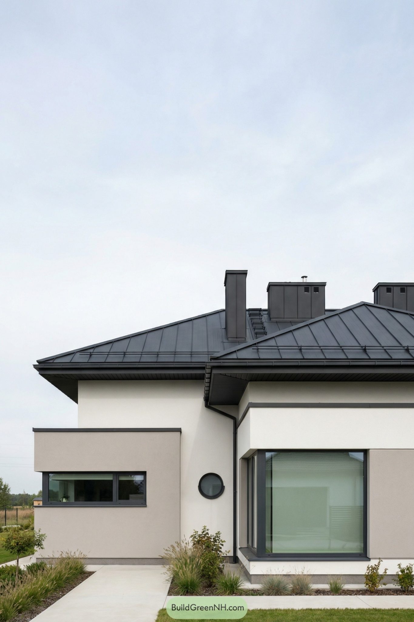21 Modern Houses with Black Metal Roofs and Striking Curb Appeal