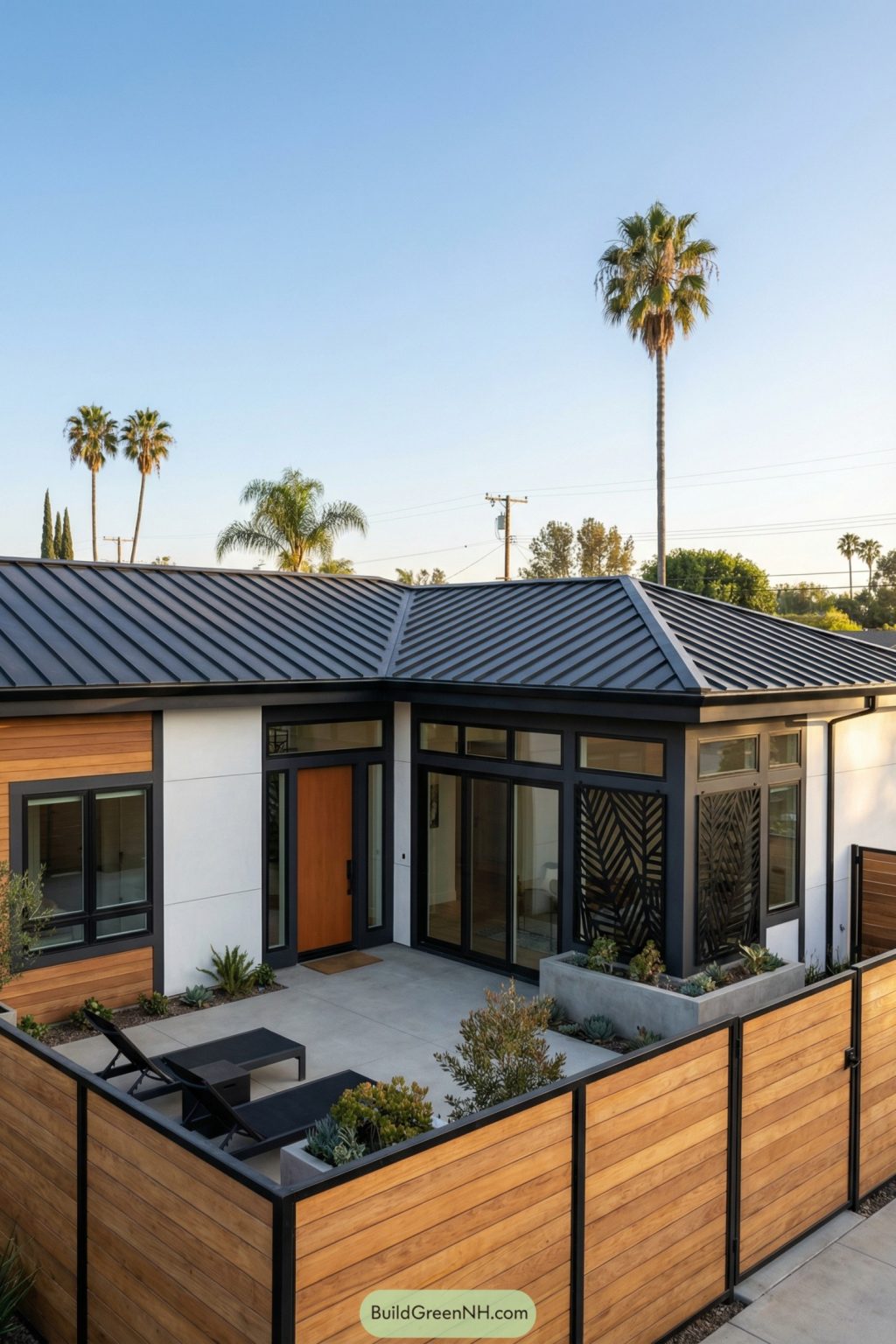 21 Modern Houses with Black Metal Roofs and Striking Curb Appeal