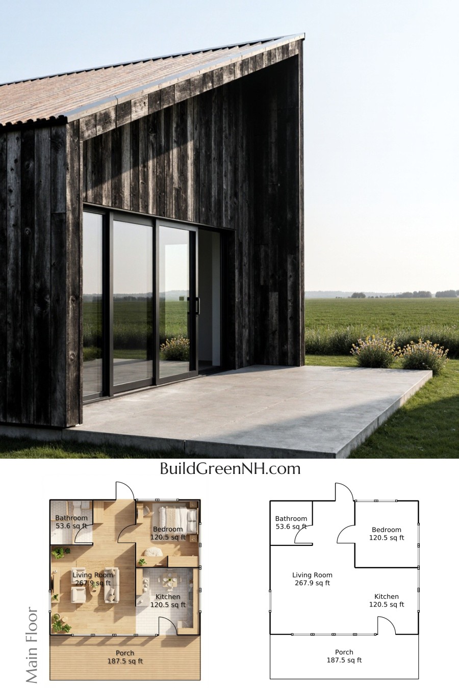 Cabin Floor Plans: Nordic Haven on the Horizon