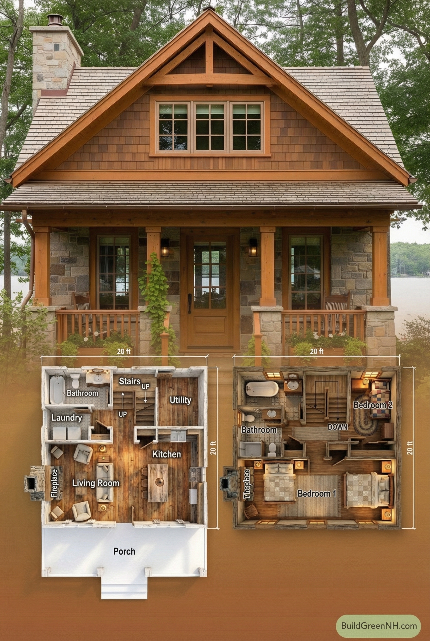 Little Haven by the Lake Floor Plan