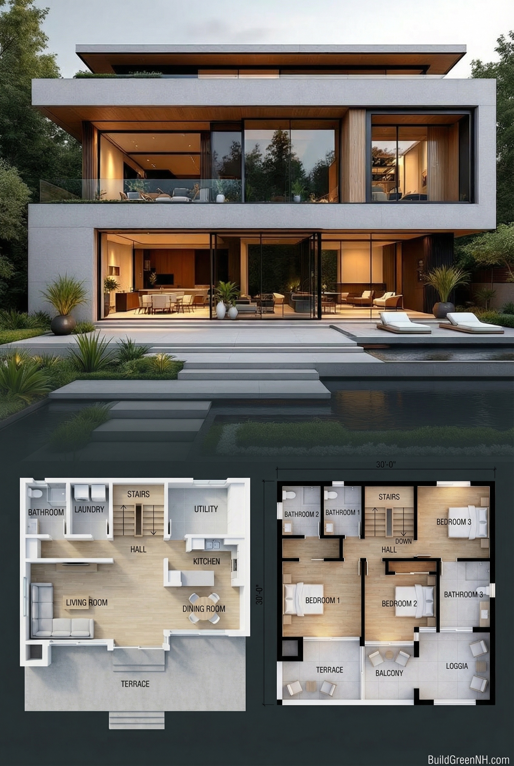 Contemporary Zen: The Sleek Tranquility Floor Plan