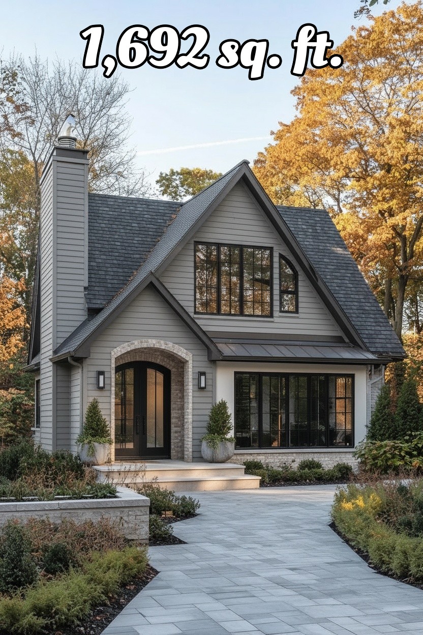 change house color to grey shiplap