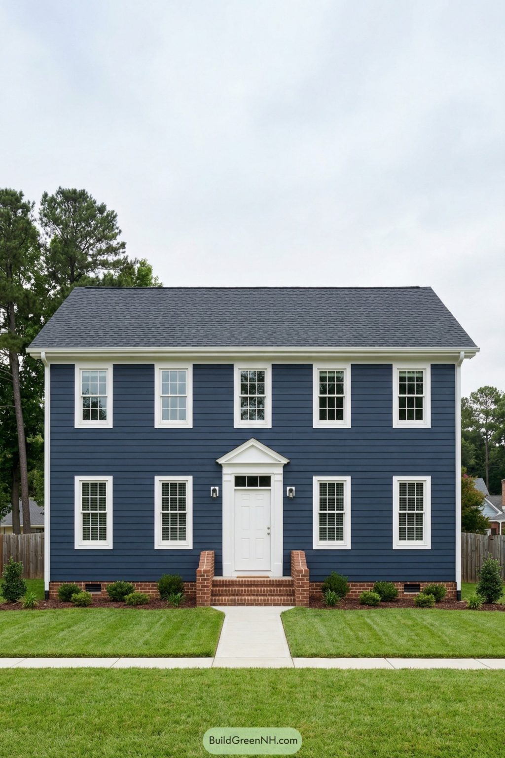 25 Timeless Colonial Style House Color Schemes