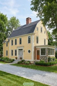 25 Timeless Colonial Style House Color Schemes