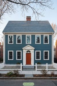 25 Timeless Colonial Style House Color Schemes