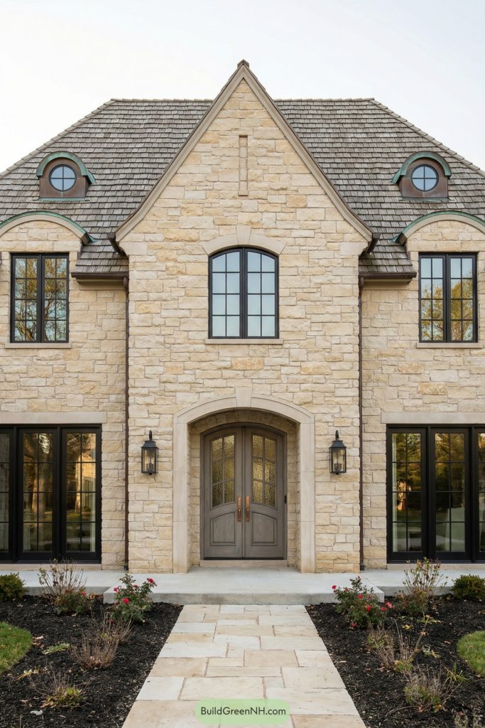 24 Stunning Houses with Stone On Exterior That Look Magical