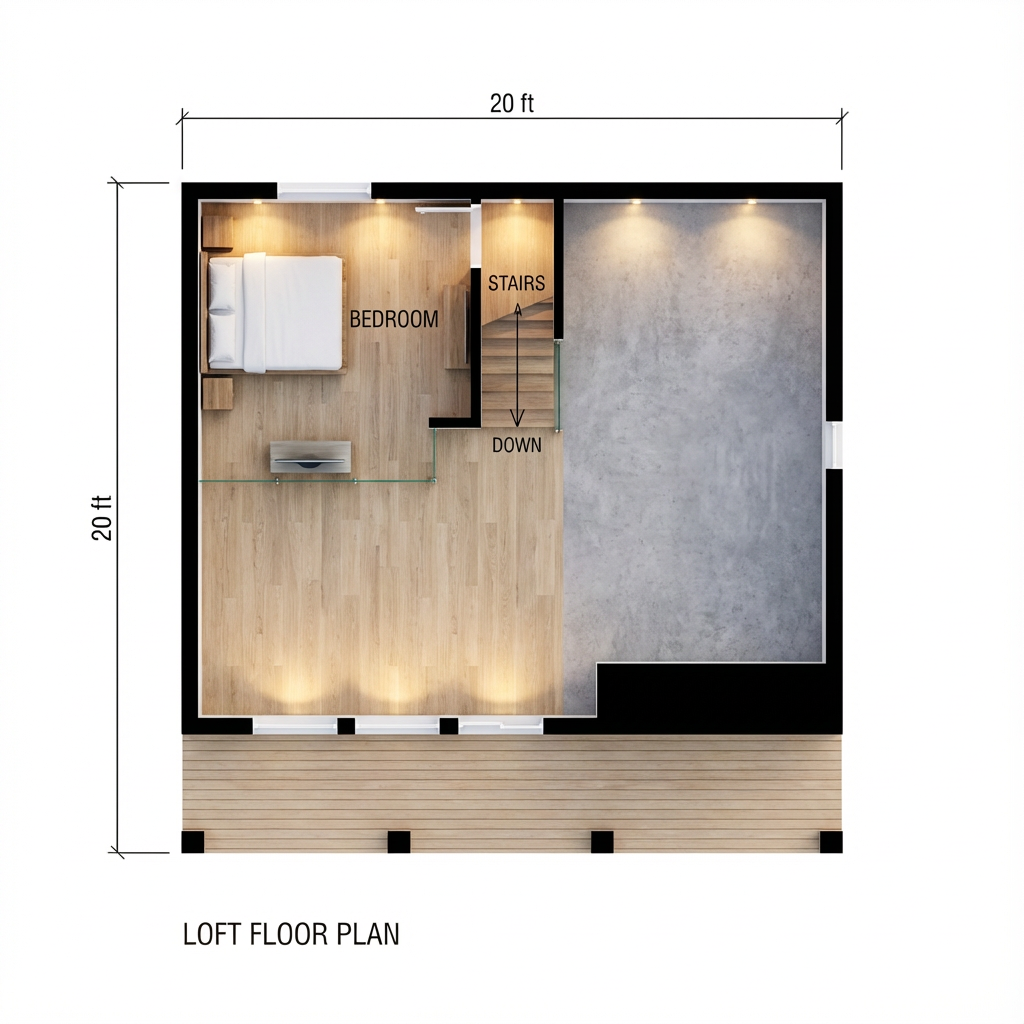 Lofted Floor
