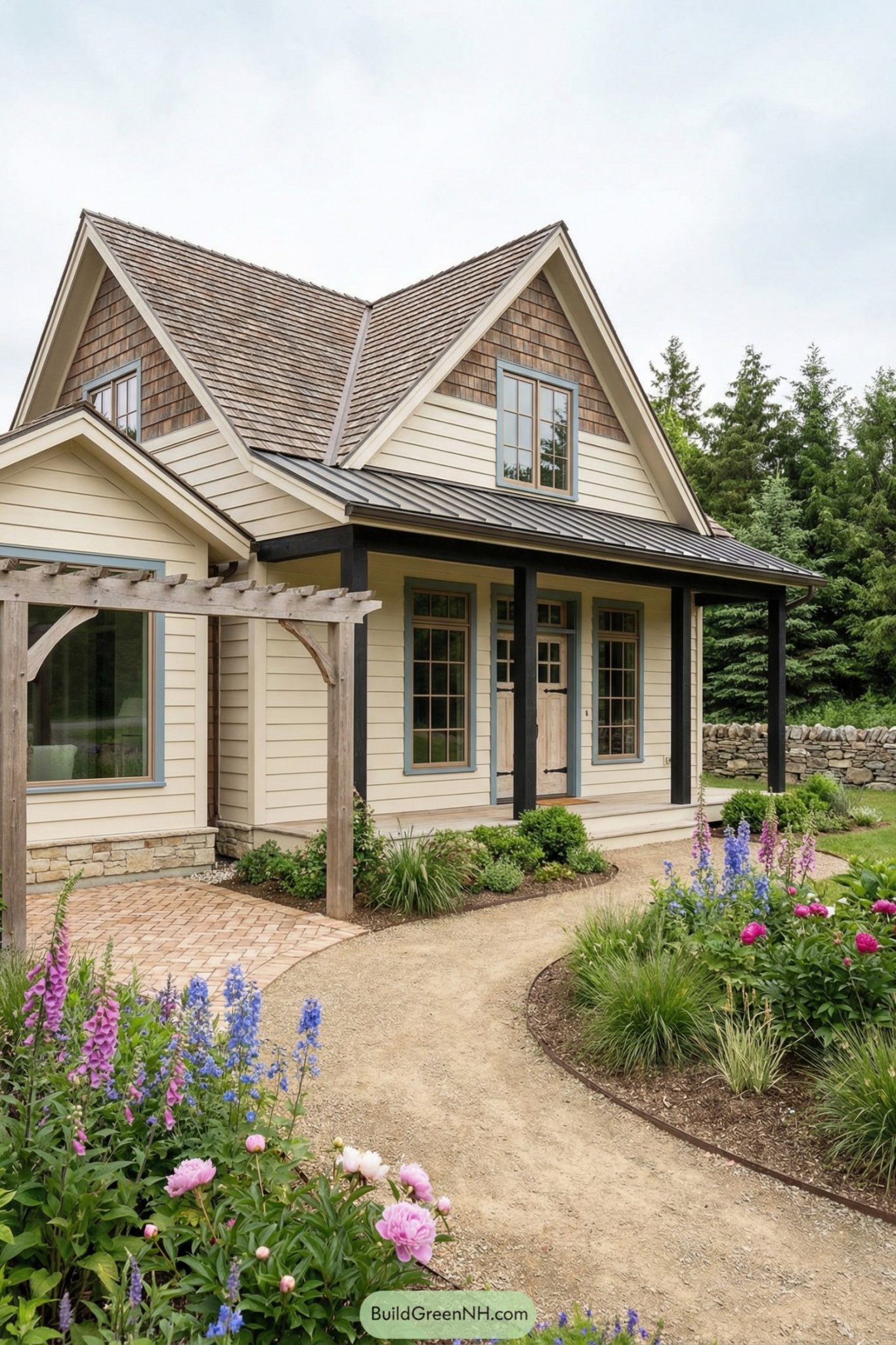 25 Modern Cottage Core Houses That Are Hot Right Now