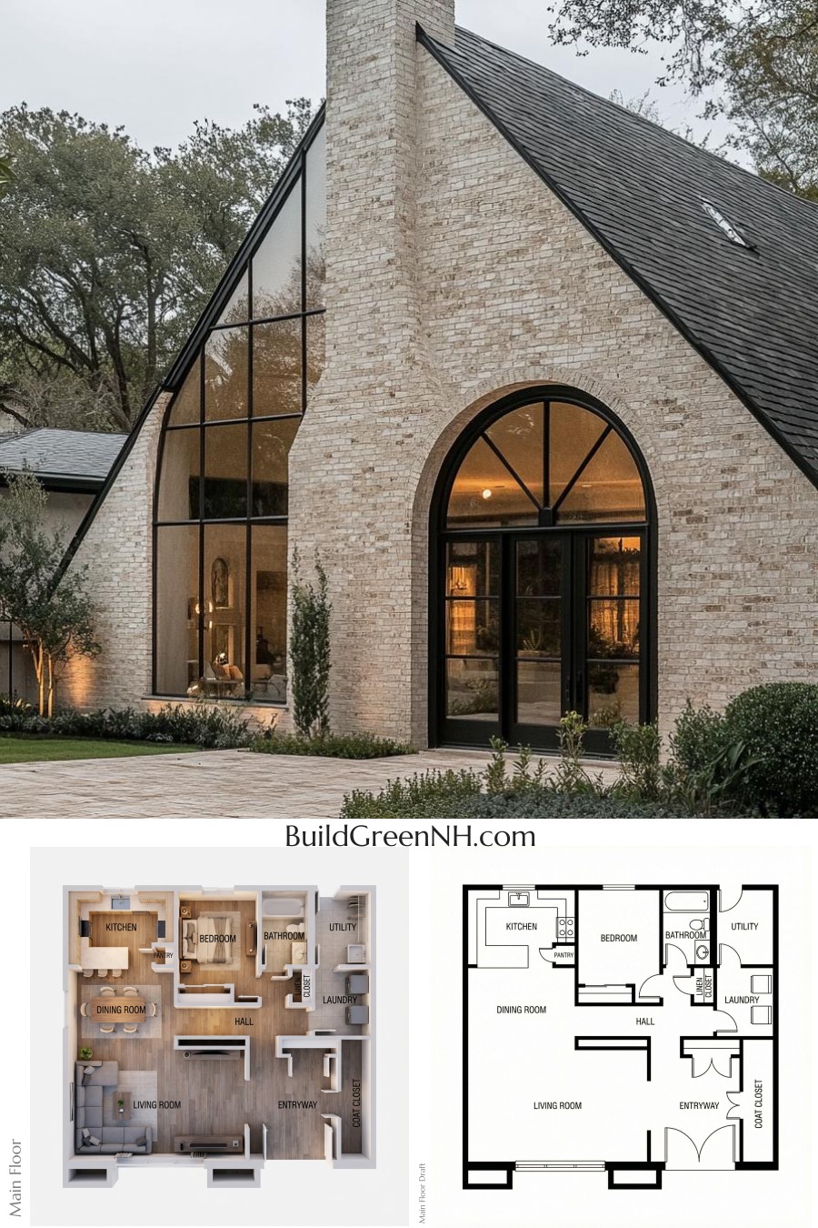 Modern A-Frame Marvel Floor Plan